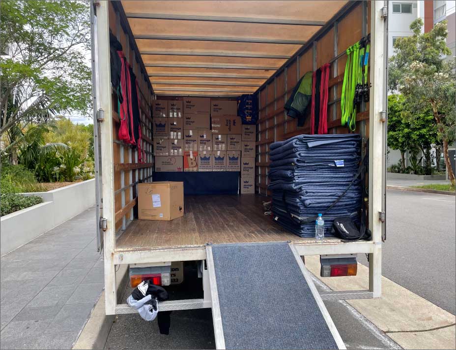 Fully Equipped Removalists truck in Western Suburbs Sydney ready for a load 